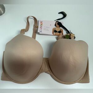 Beige t shirt Joy spun bra 40DD NEW